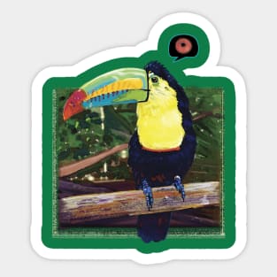 Toucan's Loop Sticker